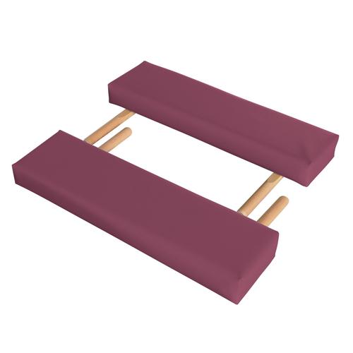 3B Side Table Extenders, Burgundy
