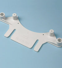 Bolt-down bracket for Raised toilet seat