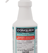 Conquer Ready to Use Surface Disinfectant Spray, 32 oz Bottle with Spray Head