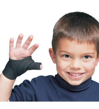 Comfort Cool Thumb CMC Restriction Splint - Black, Small Plus, Right