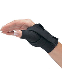 Comfort Cool Thumb CMC Restriction Splint - Black, Small Plus, Right