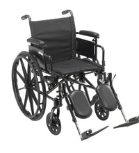 Cruiser X4 Lightweight Dual Axle Wheelchair with Adjustable Detatchable Arms