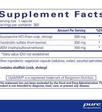 Glucosamine Chondroitin with MSM - 360ct