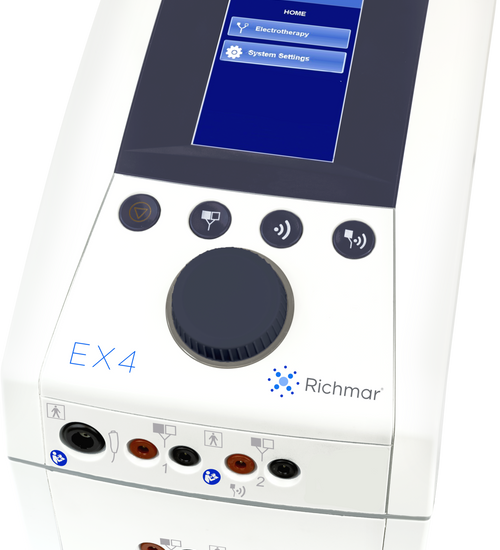 TheraTouch EX4 Electrostimulation Machine + Case of Electrodes