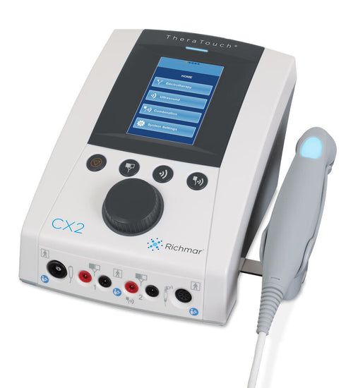 TheraTouch CX2 Clinical Electrotherapy & Ultrasound System + Battery Module