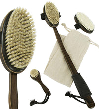 Body Brush Set Dark