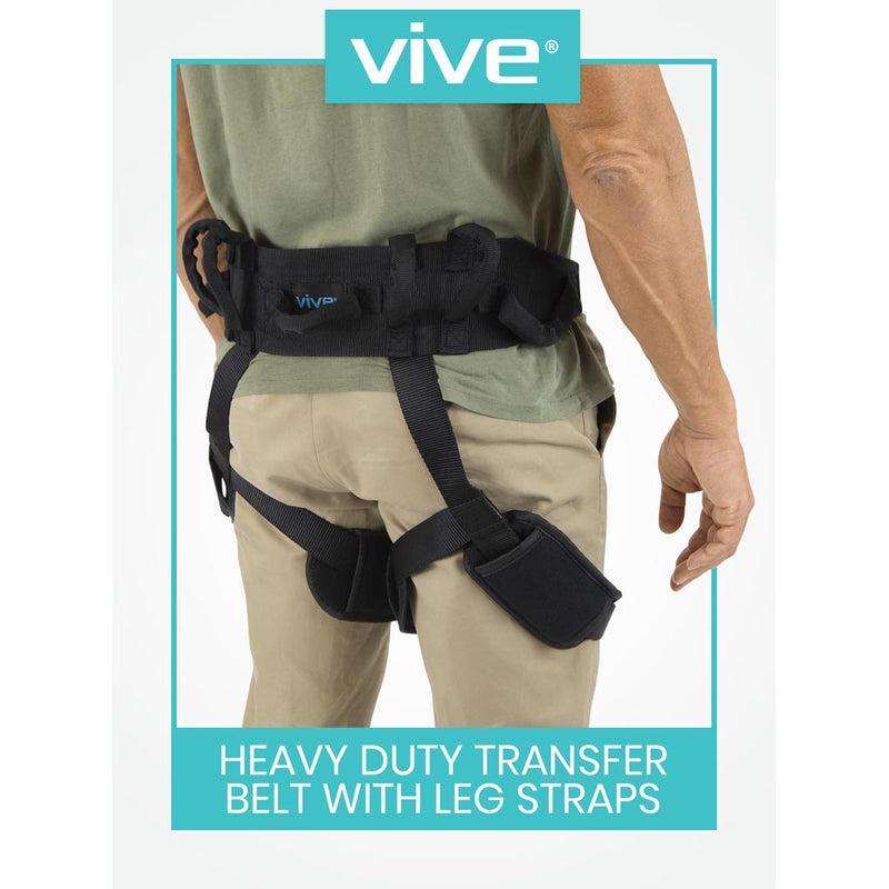 Transfer Belt for Patient - Walking and Lift Device - Vive Health