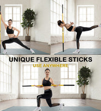 Flex Stick - Mobility Training Stick - 7 foot (1 pair/2 sticks)
