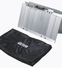 Single Fold Portable Wheelchair Scooter Ramp with Carry Handle and Travel Bag