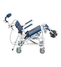 Tilting Aluminum Rehab Shower Chair Commode