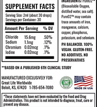 Pure02™ – Activated Liquid Oxygen Oxygenate Your Body, Blood, Organs