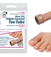 Visco-GEL Fabric-Covered Toe Tube Small