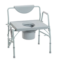 Bariatric Drop Arm Bedside Commode Chair