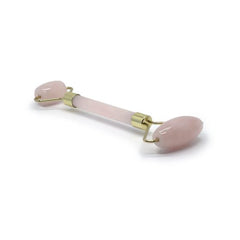 Dual Head Rose Quartz Roller