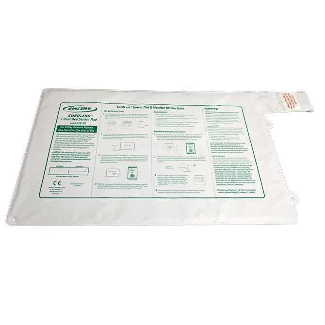 Smart Caregiver GBT-RI – CordLess® Bed Sensor Pad 10