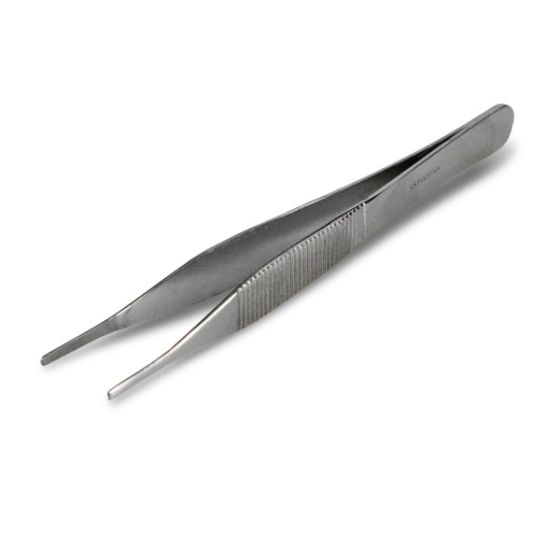 Miltex Adson Tissue Forceps 4.5" – Straight & Smooth Jaw – Made In USA (Used)