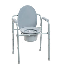 Steel Folding Frame Commode