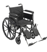 Cruiser X4 Lightweight Dual Axle Wheelchair with Adjustable Detatchable Arms