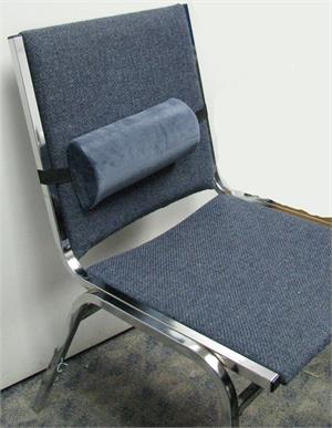 Lumbar Semi Round Roll With Elastic Seat Strap