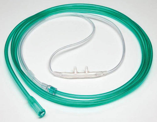 Salter Style O2 Cannula, Adult High Flow with 7', 3 Channel Tube