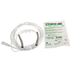 Salter Adult Nasal Cannula with E-Z Wrap Foam Cushions & 7' Supply Tubing