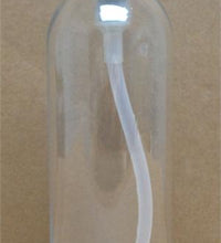 8.5oz Bottle with Pump top, Clear Plastic