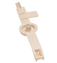 Post valve locking band, white