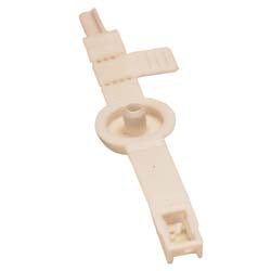 Post valve locking band, white