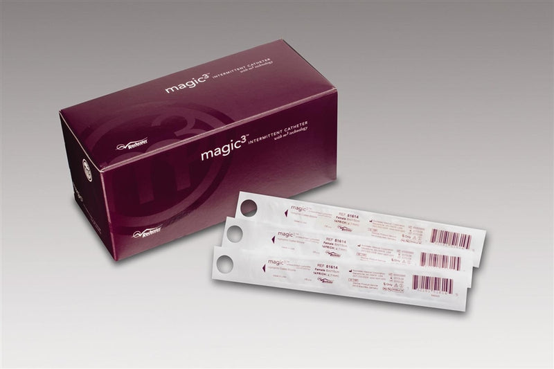 MAGIC3® Intermittent Pediatric Catheter with SURE-GRIP™, 10" Straight Tip