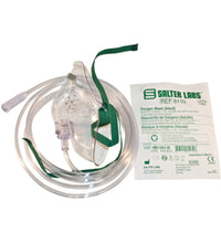 Adult elongated oxygen mask, w/7ft