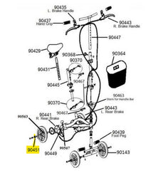 Knee Scooter and Gemini wheel bearing pr