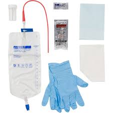 Pre-Connected Drainage Bag Urethral Catheter Kits, 14fr