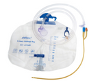 Pre-Connected Drainage Bag Foley Catheter Trays, 10 cc Syringe Prefilled with Sterile Water