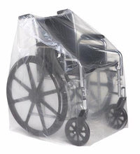 Clear Plastic Wheelchair Bag, 1 mil, 50 x 45
