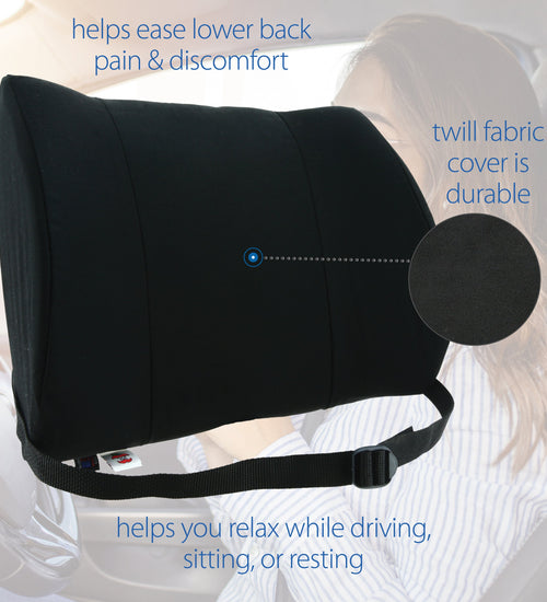 Sitback Rest Plus Lumbar Support, Black
