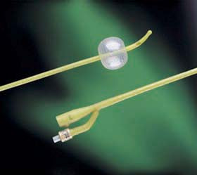Bardex® Foley Catheter 2-Way Red Rubber, 30cc Balloon