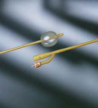 Foley Catheters, LUBRICATH®, 2-Way, Specialty, Carson Model, Medium Olive Coude Tip, Single Drainage Eye