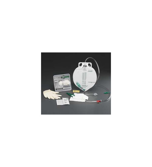 Foley Trays, Silicone, Drainage Bag, Anti-Reflux Chamber, Tamper-Evident Seal