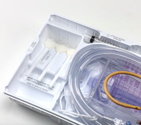 SURESTEP® Tray, Silicone, Drainage Bag, Anti-Reflux Chamber, BARD® SAFETY-FLOW™ Outlet Device, STATLOCK® Stabilization Device