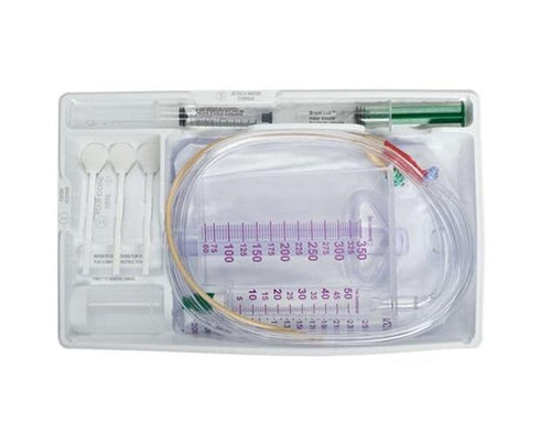 Surestep Foley Catheter Tray, Urine Meter