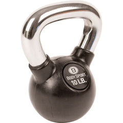 Rubber Chrome Kettlebells