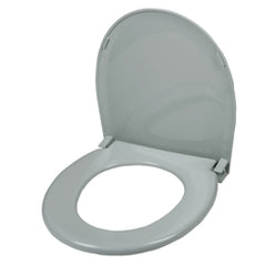 Elongated Commode Seats and Lids, Gray