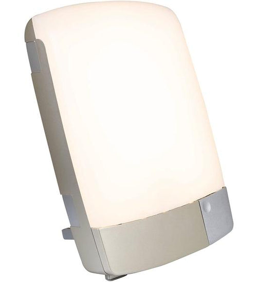 Carex SunLite Bright Light Therapy Lamp, Silver