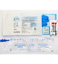 Cure Medical Closed System Catheter, Straight Tip