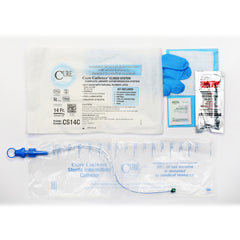 Cure Coudé Catheter Closed System, 14 Fr