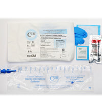 Cure Medical Closed System Catheter, Straight Tip