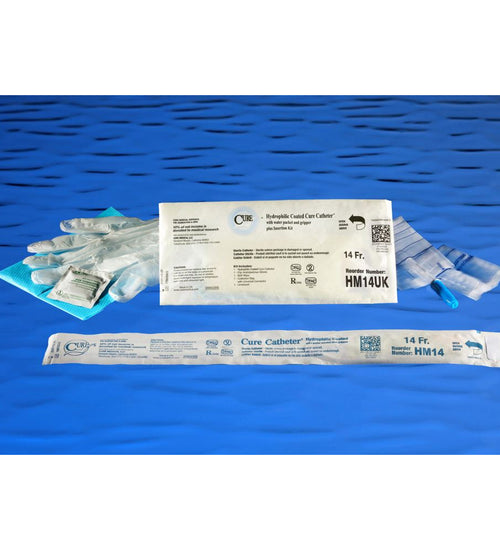 Hydrophilic Catheter Kit - Male Straiight Tip, 16"