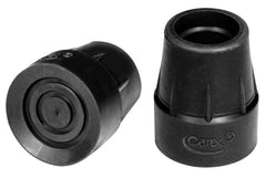 Black Rubber Cane Tips, 1