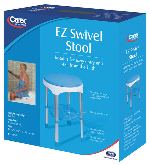 Carex EZ Shower Swivel Stool