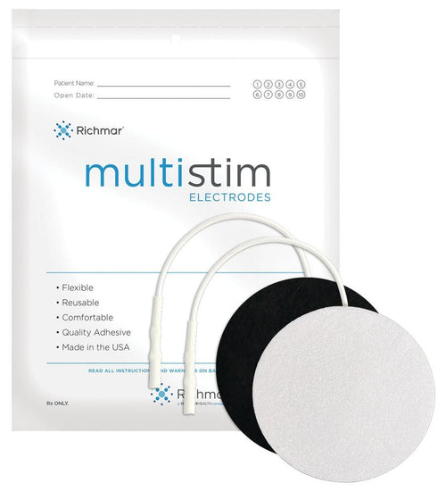 MultiStim 2" Round,  White Foam Electrodes, 4/pk